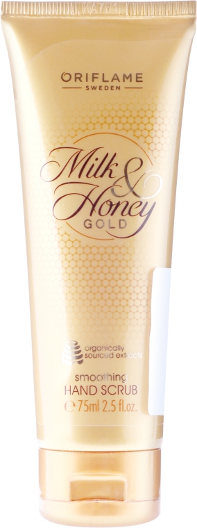 Wygładzający peeling do rąk Mleko i miód - Oriflame Milk & Honey Gold Hand Scrub
