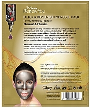 Hydrożelowa maseczka w płachcie do twarzy - 7th Heaven Renew You Detox Replenish Hydrogel Mask — Zdjęcie N2