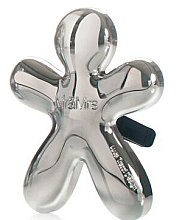 Mr&Mrs Fragrance NIKI Pure Metal Silver - Zapach do samochodu — Zdjęcie N1