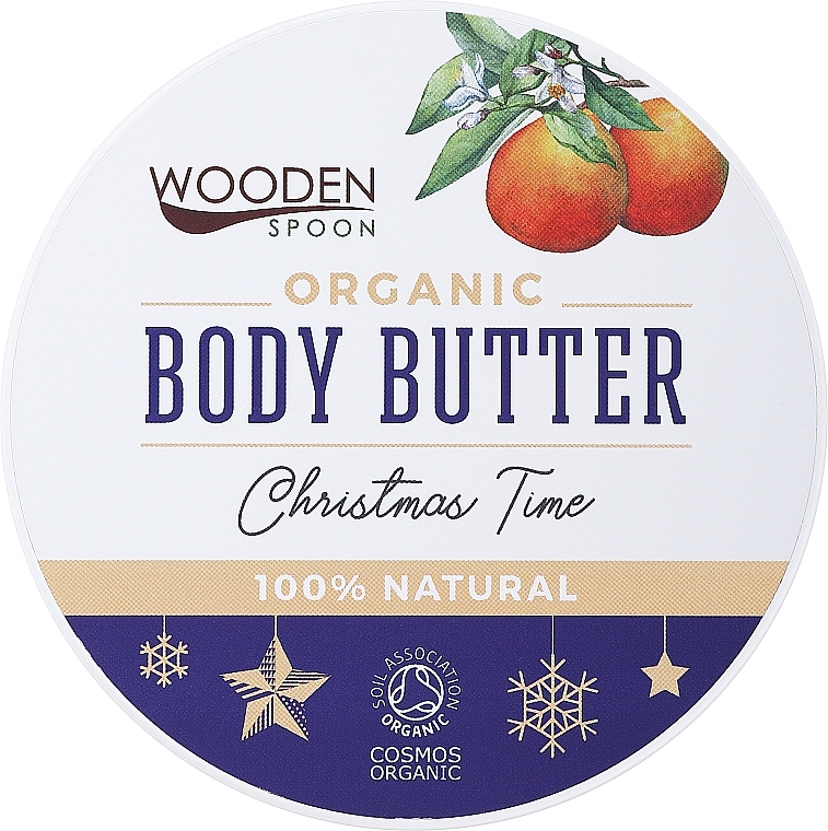Organiczne masło do ciała Boże Narodzenie - Wooden Spoon Christmas Time Body Butter — Zdjęcie N1