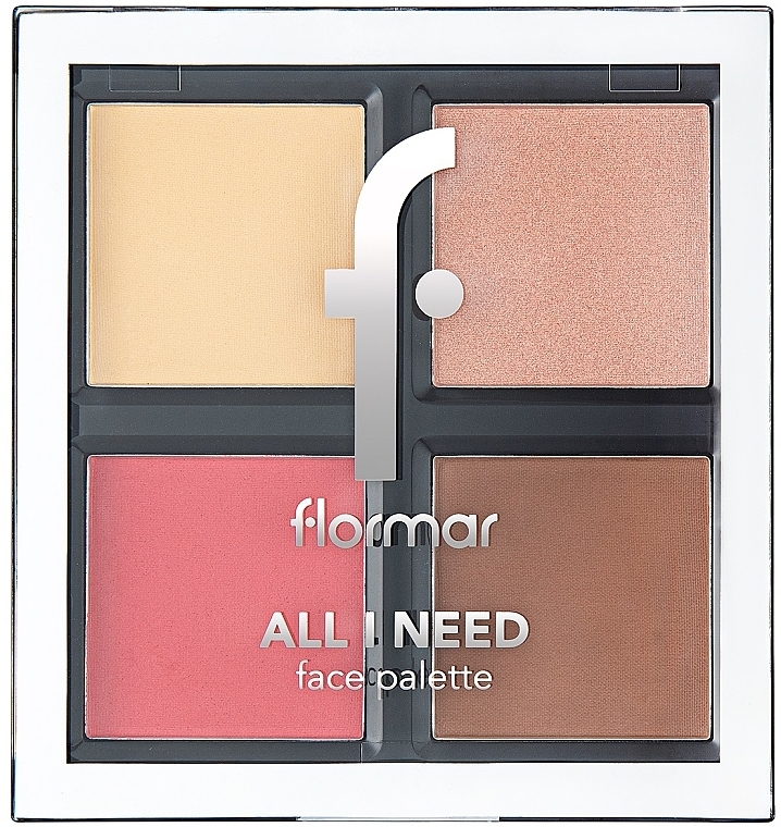 Paleta do makijażu twarzy - Flormar All I Need Face Palette — Zdjęcie N1