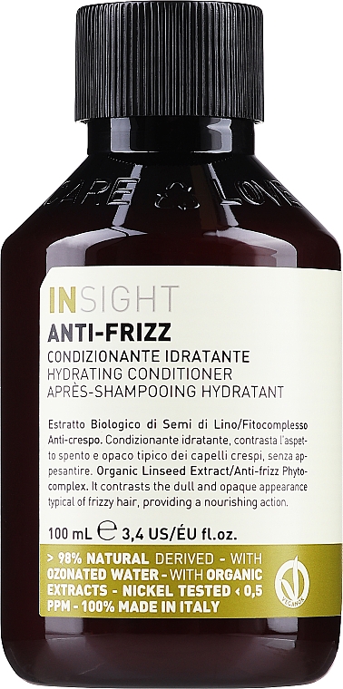 Nawilżająca odżywka do włosów - Insight Anti-Frizz Hydrating Conditioner