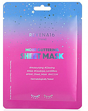 Nawilżająca maseczka do twarzy na tkaninie - Reyena16 Moist Glittering Sheet Mask — Zdjęcie N1