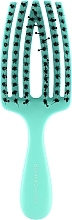 Szczotka do włosów - Olivia Garden Finger Brush Care Mini Kids Mint — Zdjęcie N2