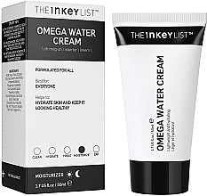 Nawilżający krem do twarzy - The Inkey List Omega Water Cream — Zdjęcie N2