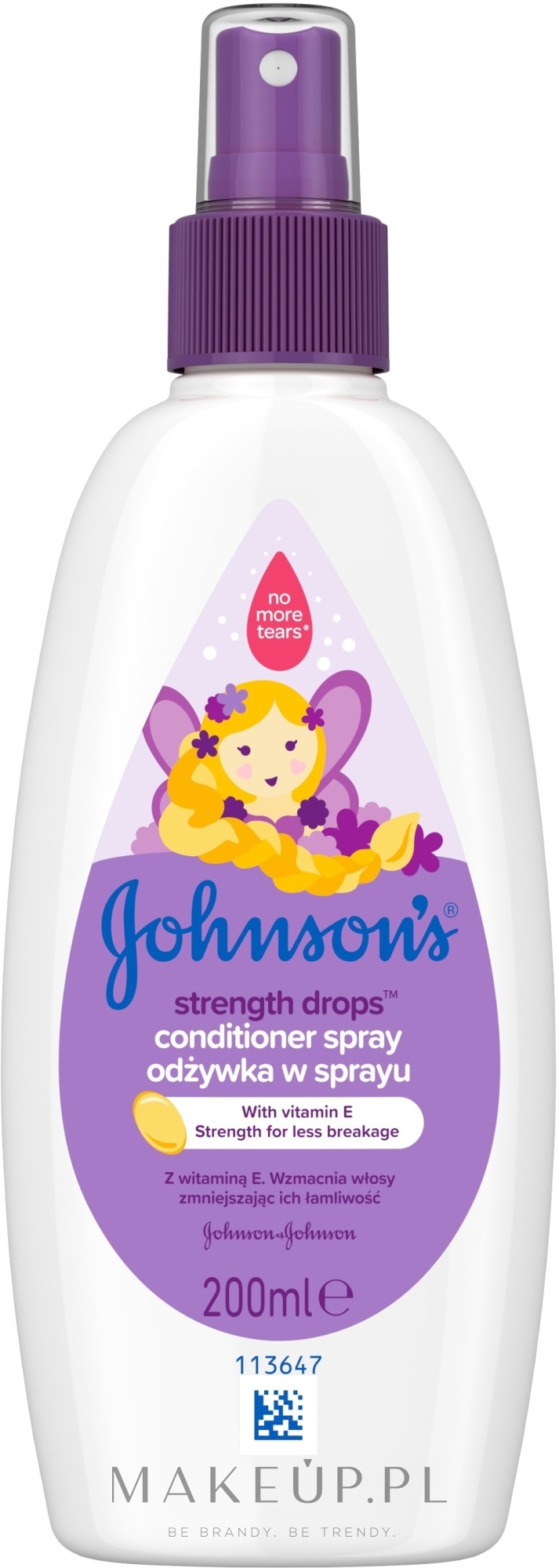 Wzmacniająca odżywka w sprayu dla dzieci - Johnson’s® Baby Strength Drops — Zdjęcie 200 ml