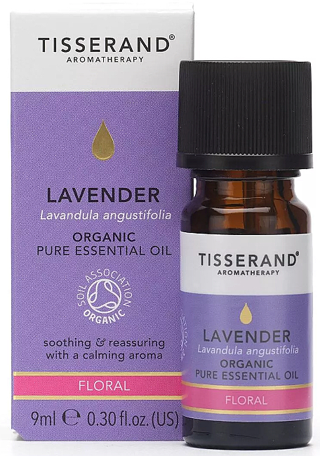 Organiczny olejek eteryczny Lawenda - Tisserand Aromatherapy Lavender Organic Pure Essential Oil — Zdjęcie N1