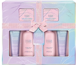 Zestaw, 6 produktów - Baylis & Harding Jojoba, Vanilla & Almond Oil Luxury Pamper Gift Set — Zdjęcie N1