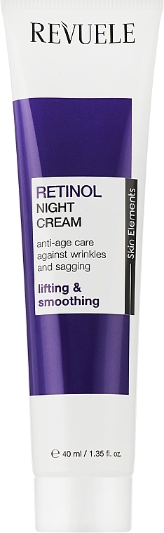 Krem do twarzy na noc z retinolem - Revuele Retinol Night Cream