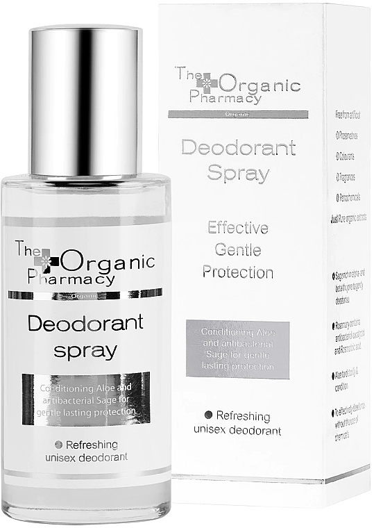 Dezodorant w sprayu - The Organic Pharmacy Deodorant Spray — Zdjęcie N1