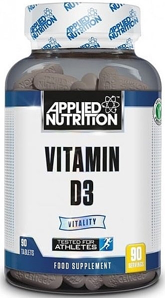 Suplement diety Witamina D3 - Applied Nutrition Vitamin D3 — Zdjęcie N1