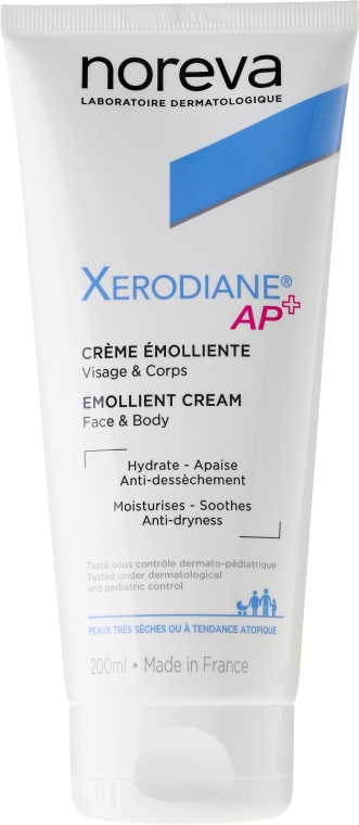 Nawilżający krem do twarzy i ciała - Noreva Laboratoires Xerodiane AP+ Emollient Cream — Zdjęcie N2