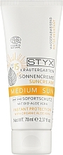 Kup Krem przeciwsłoneczny do twarzy SPF 15 - Styx Naturcosmetic Sun Cream SPF 15