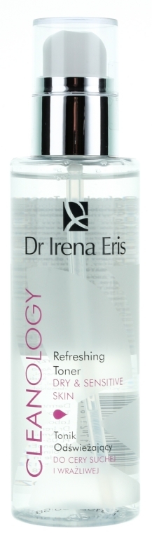Odświeżający tonik do cery suchej i wrażliwej - Dr Irena Eris Cleanology Refreshing Toner Dry & Sensitive Skin