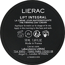 Ujędrniający krem do twarzy na dzień - Lierac Lift Integral The Firming Day Cream Refill (wymienny wkład) — Zdjęcie N1