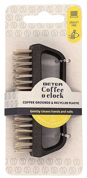 Szczoteczka do paznokci i dłoni - Beter Coffee O'clock Cleaning Brush — Zdjęcie N1