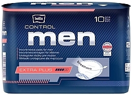 Wkładki urologiczne dla mężczyzn, 10 szt. - Bella Control Men Extra Plus — Zdjęcie N1