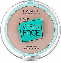 Kompaktowy puder antybakteryjny do twarzy - LAMEL Make Up Clear Face Oh My Compact Powder — Zdjęcie N2