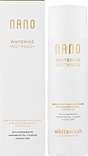 Kup Wybielający płyn do płukania ust - WhiteWash Laboratories Nano Whitening Mouthwash Sensitive With Advanced Enamel Care System Alcohol Free