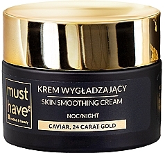Wygładzający krem ​​na noc z 24- karatowym złotem i kawiorem - MustHave Prestige Skin Smoothing Cream — Zdjęcie N1