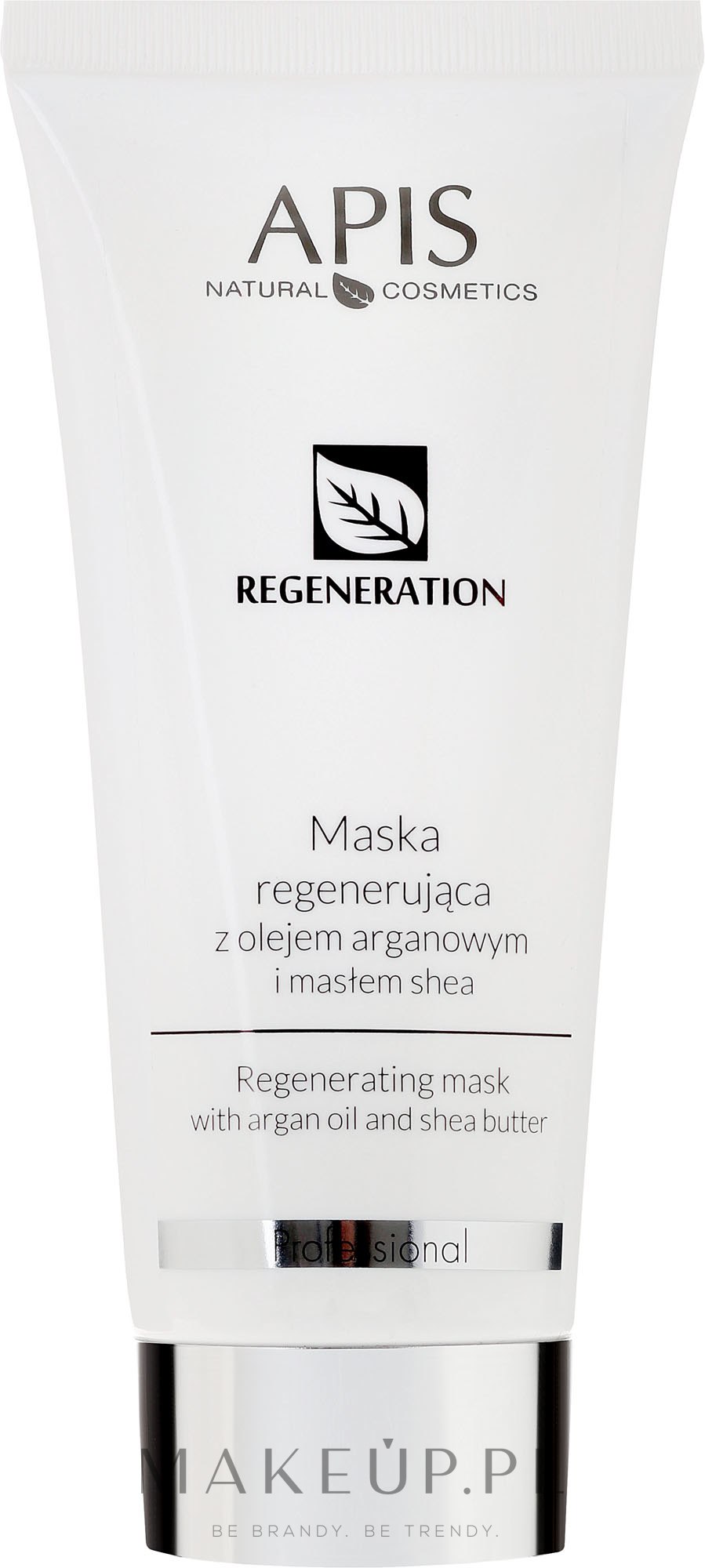 Regenerująca maska z olejem arganowym i masłem shea do twarzy - APIS Professional Regeneration  — Zdjęcie 200 ml