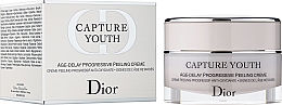 Przeciwstarzeniowy krem peelingujący do twarzy - Dior Capture Youth Age-Delay Progressive Peeling Creme — Zdjęcie N1
