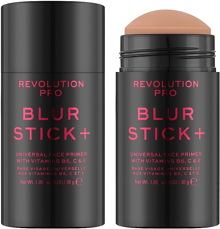 Podkład w sztyfcie do twarzy - Revolution Pro Blur Stick + Universal Face Primer — Zdjęcie N2