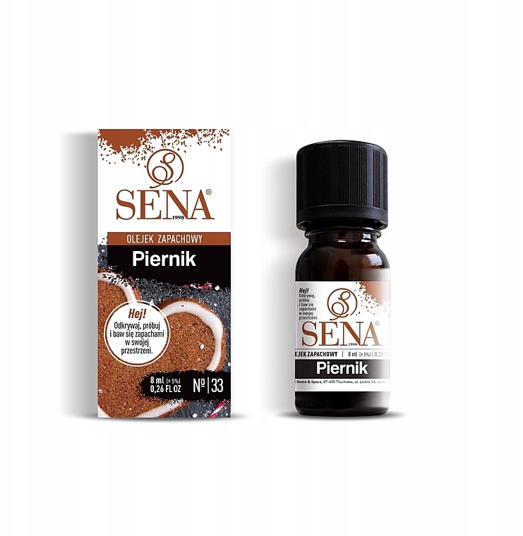 Olejek aromatyczny Piernik - Sena Aroma Oil №33 Gingerbread — Zdjęcie N2