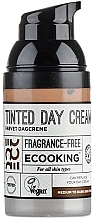 Tonizujący krem na dzień do twarzy - Ecooking Tinted Day Cream — Zdjęcie N2