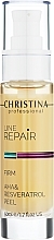 Peeling z kwasami AHA i resweratrolem do twarzy - Christina Line Repair Firm AHA & Resveratrol Peel — Zdjęcie N1