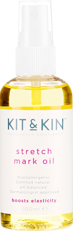 Organiczny olejek na rozstępy dla matek - Kit & Kin Stretch Mark Oil — Zdjęcie N1