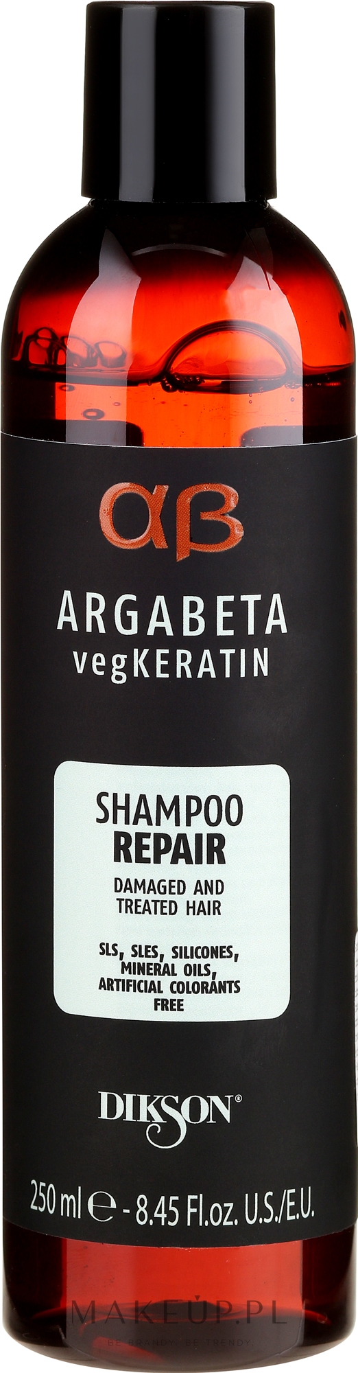 Naprawczy szampon do włosów - Dikson Argabeta Repair Shampoo — Zdjęcie 250 ml