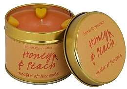 Kup Świeca zapachowa w żelaznej puszce - Bomb Cosmetics Honey & Peach Tin Candle