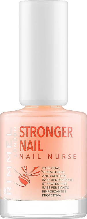 PRZECENA! Preparat wzmacniający paznokcie - Rimmel London Nail Nurse Stronger Nail * — Zdjęcie N1