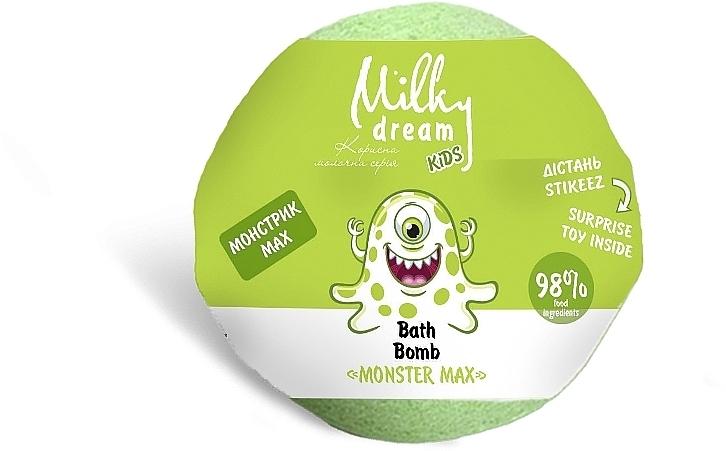 Bomba do kąpieli Monster Max - Milky Dream Kids — Zdjęcie N1