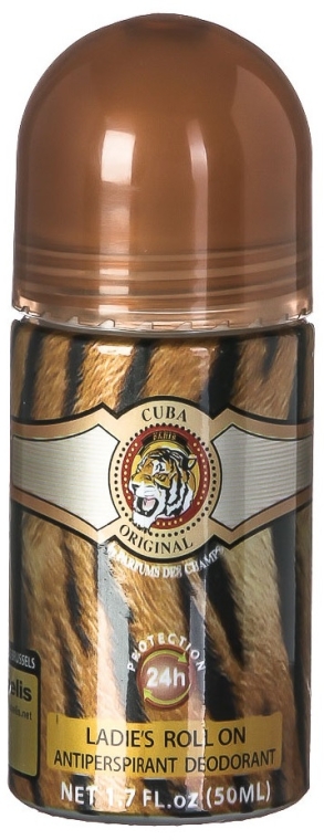 Cuba Jungle Tiger - Antyperspirant-dezodorant w kulce — Zdjęcie N1