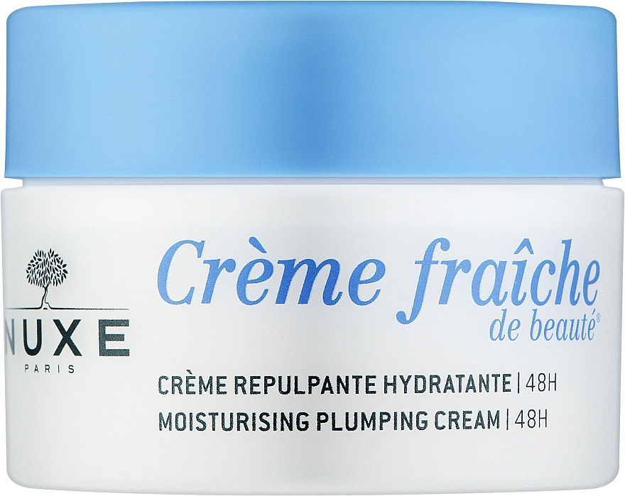 Krem nawilżający do skóry normalnej - Nuxe Creme Fraiche De Beaute Moisturising Plumping Cream 48H