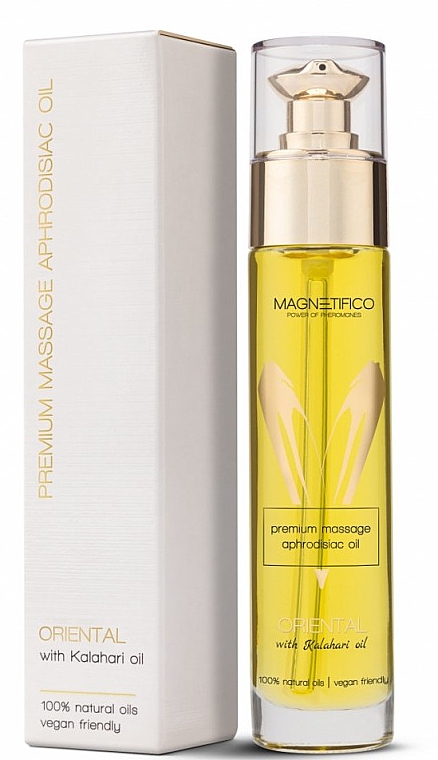 Orientalny olejek do masażu z afrodyzjakiem - Magnetifico Premium Massage Aphrodisiac Oil Oriental — Zdjęcie N1