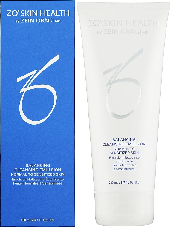 Żel hydrofilowy - Zein Obagi ZO Skin Health Balancing Cleansing Emulsion — Zdjęcie N1