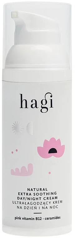 Ultrałagodzący krem na dzień i na noc - Hagi Natural Extra Soothing Day/Night Cream — Zdjęcie N1