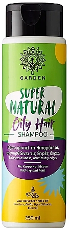 Szampon do włosów przetłuszczających się - Garden Supernatural Shampoo Oily Hair — Zdjęcie N1