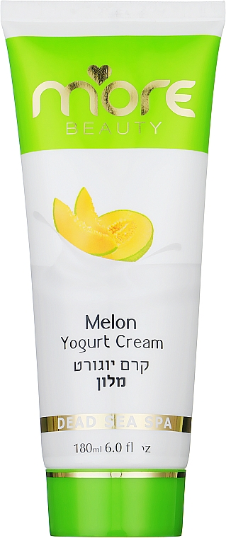 Ujędrniający krem-jogurt antycellulitowy Melon - More Beauty Melon Yogurt Cream — Zdjęcie N1