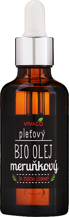 Naturalny olejek morelowy - Vivaco Bio Apricot Skin Oil — Zdjęcie N1