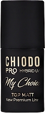 Kup Matowy top do lakierów hybrydowych - Chiodo Pro Hybrid UV Top Matt My Choice