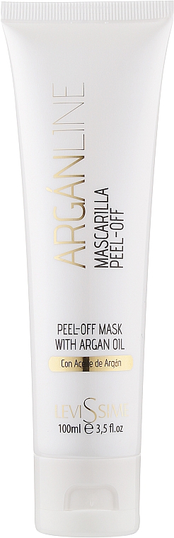 Maska do twarzy z peelingiem foliowym - LeviSsime Argan Line Peel Off Mask With Argan Oil — Zdjęcie N1