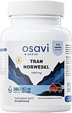 Kup Suplement diety w postaci oleju z wątroby dorsza o aromacie cytryny, w kapsułkach - Osavi Tran Norweski 1000 Mg