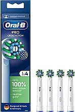 Kup Wymienne końcówki do elektrycznej szczoteczki do zębów, 4 szt. - Oral-B Pro Cross Action White