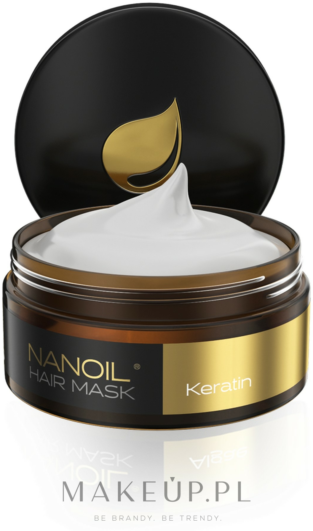 Maska do włosów z keratyną - Nanoil Keratin Hair Mask — Zdjęcie 300 ml