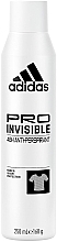Dezodorant w sprayu - Adidas Pro Invisible 48H Anti-Perspirant — Zdjęcie N1