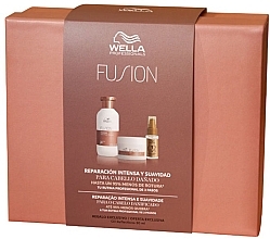 Zestaw - Wella Professionals Fusion (shm/250ml + h/mask/150ml + h/oil/30ml) — Zdjęcie N1